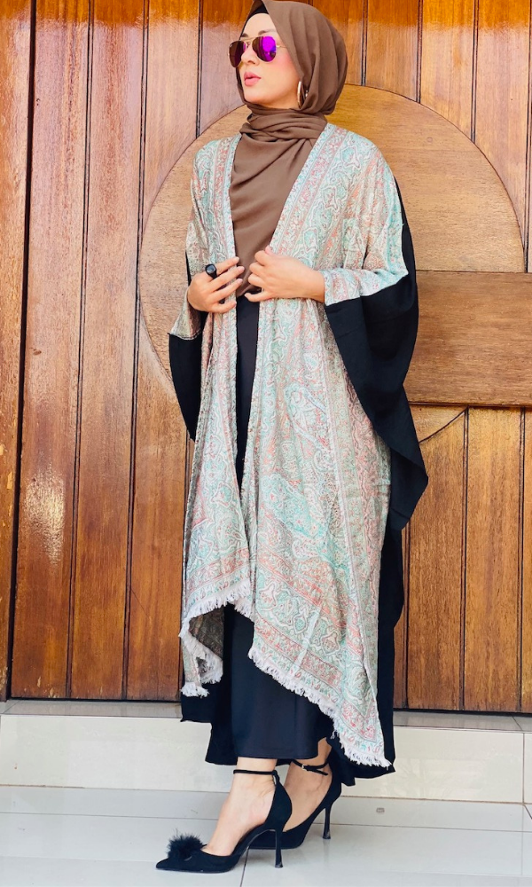 Pashmina Linen Coat - 5