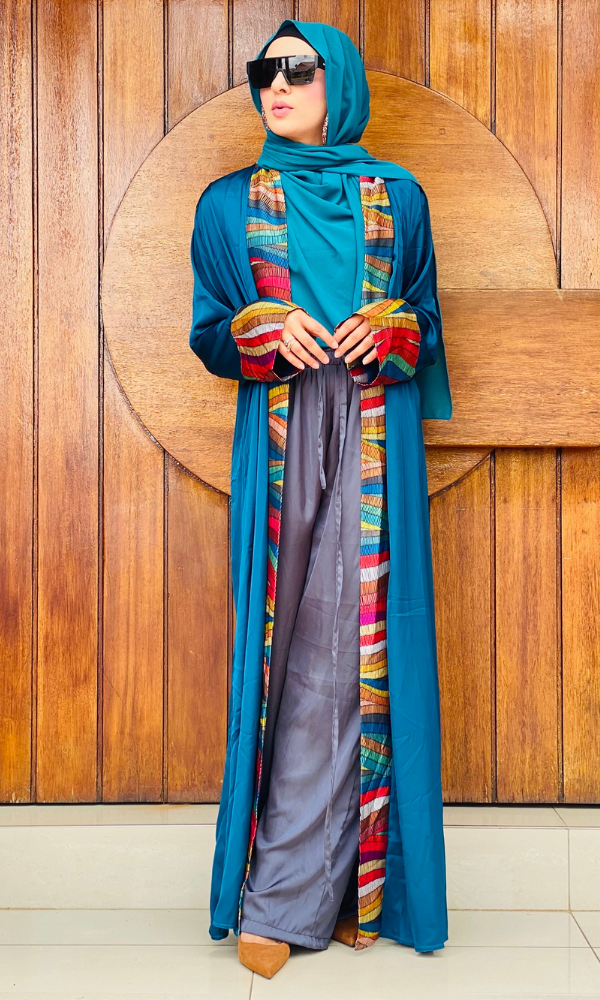 Script Abaya Coat 6