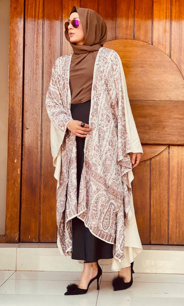 Pashmina Linen Coat - 24