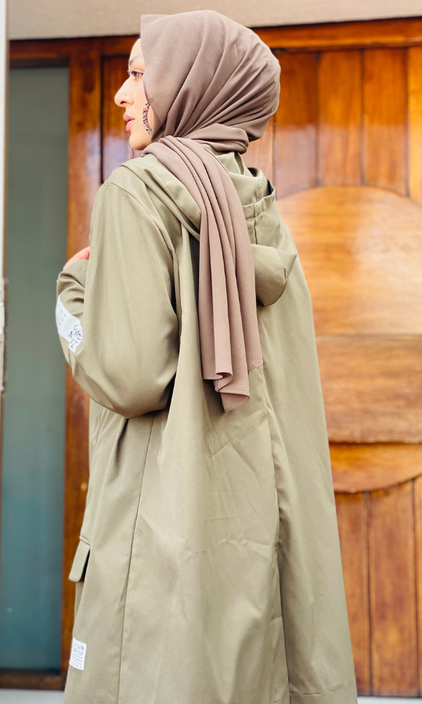 Varsity Luxe Blazer - Olive