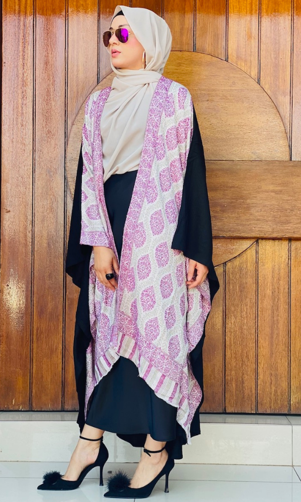 Pashmina Linen Coat - 3