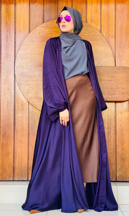 Zahré Flow Bisht 2.0 - Plum