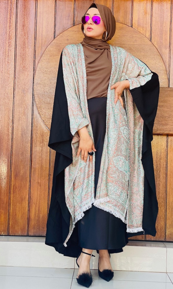 Pashmina Linen Coat - 5