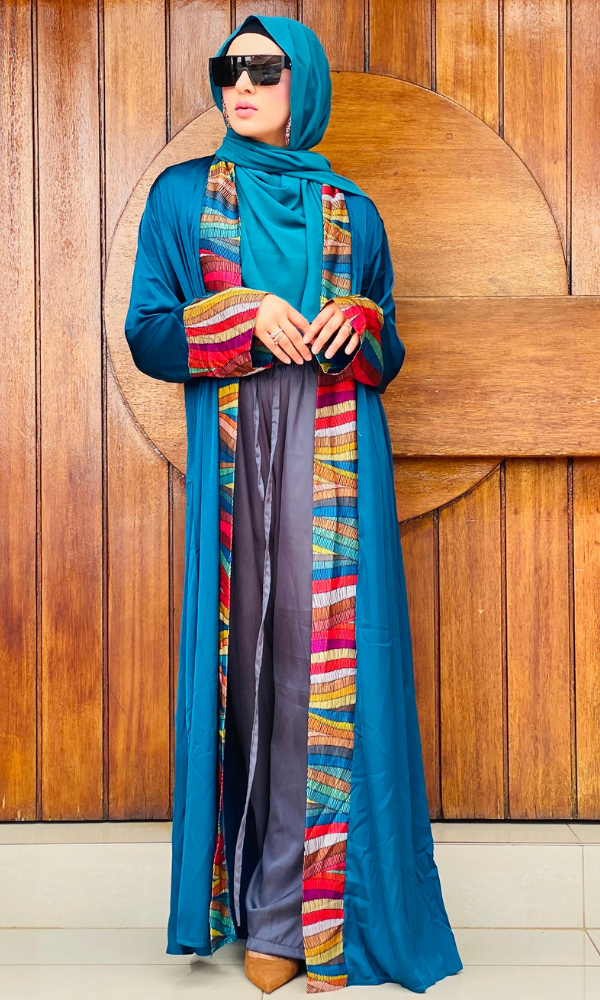 Script Abaya Coat 6
