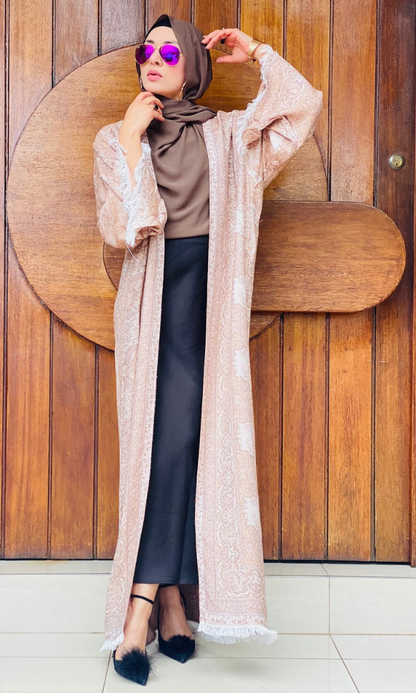 Arwa Pashmina Duster Coat 2.0 - 1