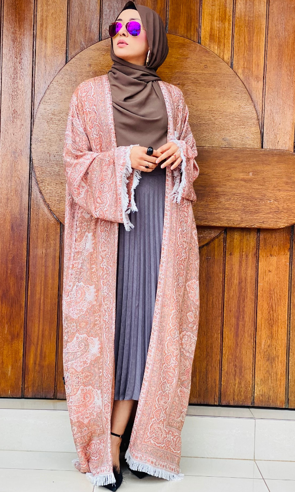 Arwa Pashmina Duster Coat 2.0 - 4