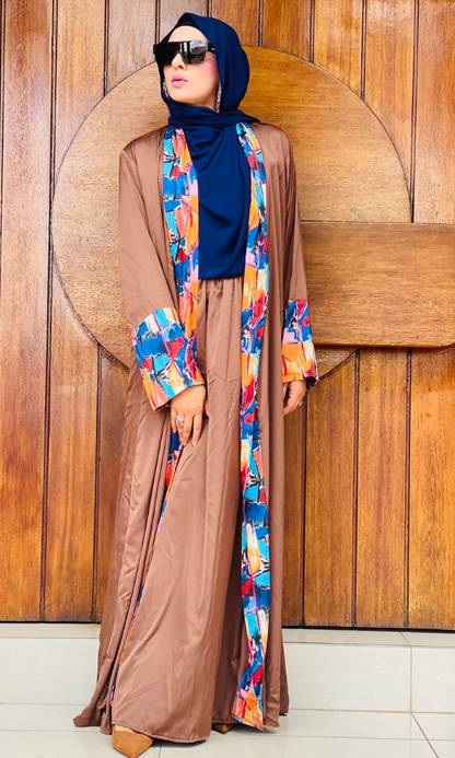 Script Abaya Coat 8
