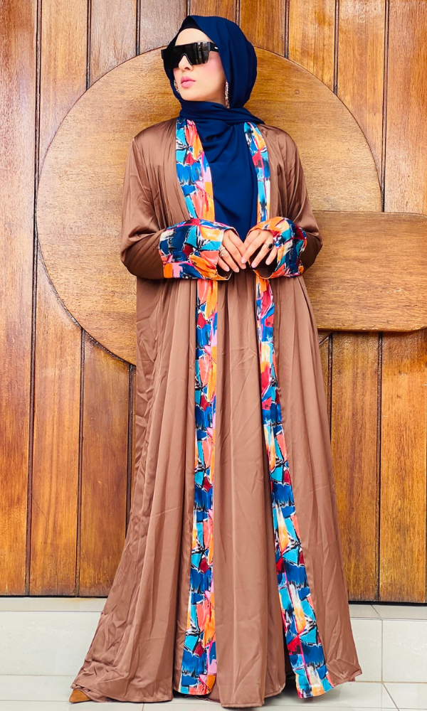Script Abaya Coat 8