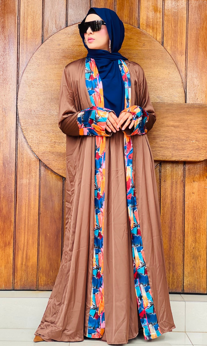 Script Abaya Coat 8