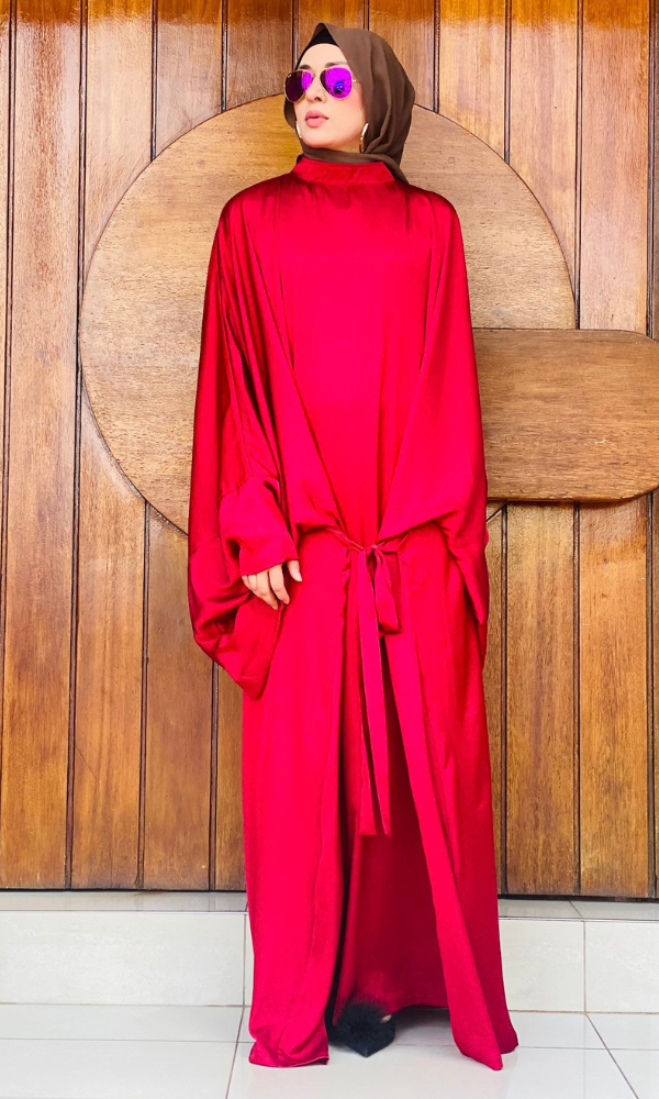 Zahré Flow Bisht 4.0 - Rouge Qamar