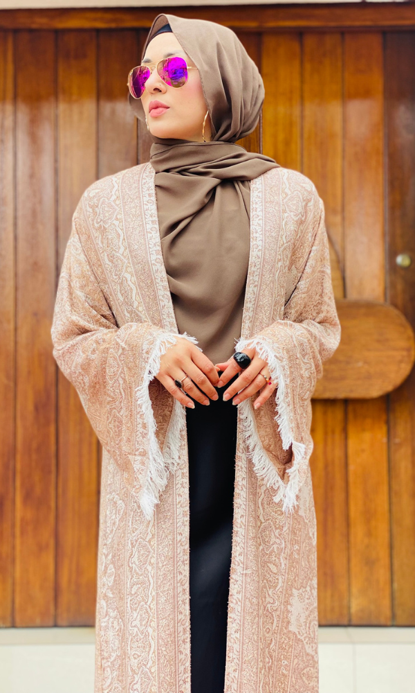 Arwa Pashmina Duster Coat 2.0 - 1