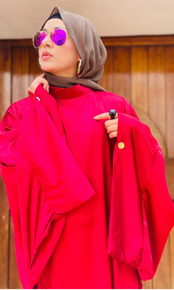 Zahré Flow Bisht 4.0 - Rouge Qamar
