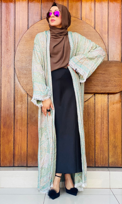 Arwa Pashmina Coat - 45
