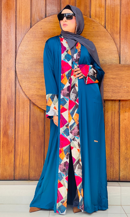 Script Abaya Coat 7