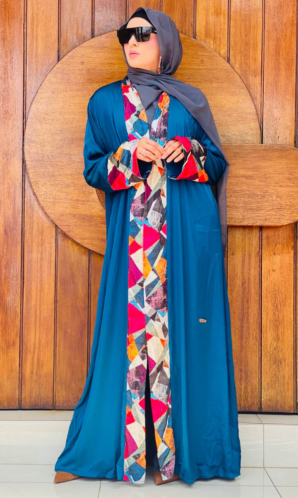 Script Abaya Coat 7