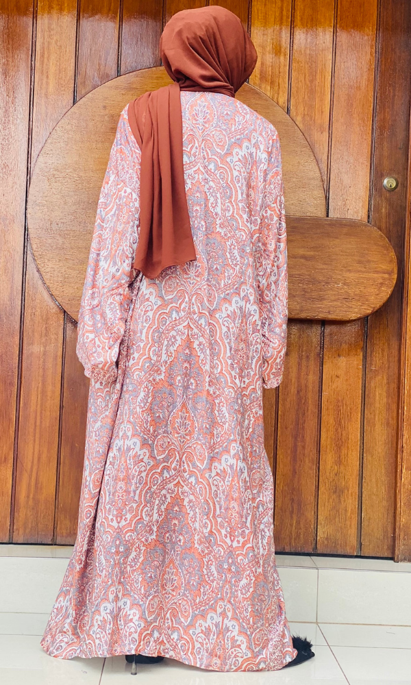Arwa Pashmina Duster Coat - 4