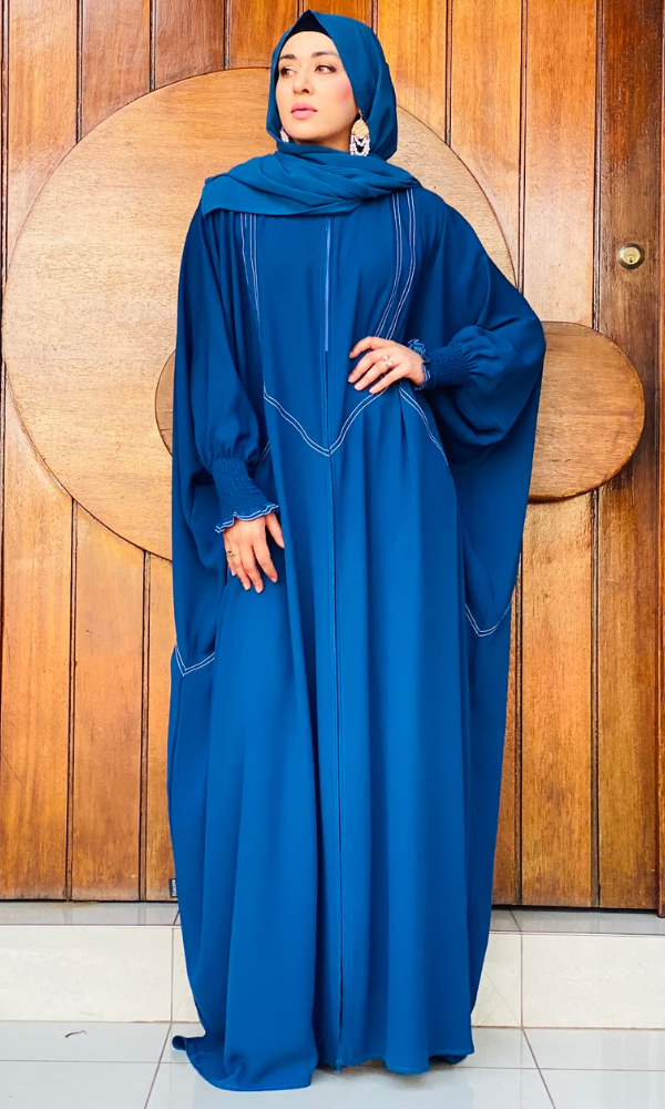 Sport Abaya 4 - Azure