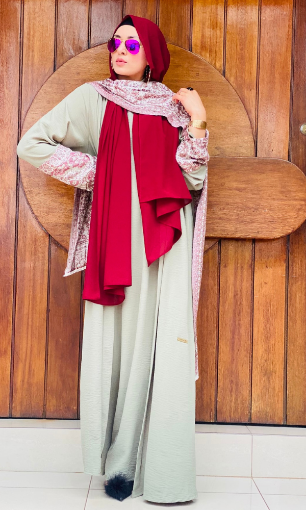 Naqiya Pashmina Drape - 6