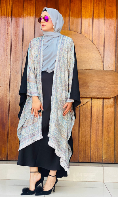 Pashmina Linen Coat - 9