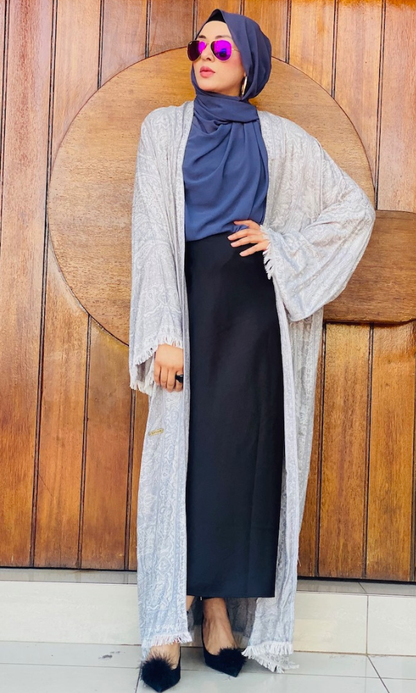 Arwa Pashmina Coat - 38
