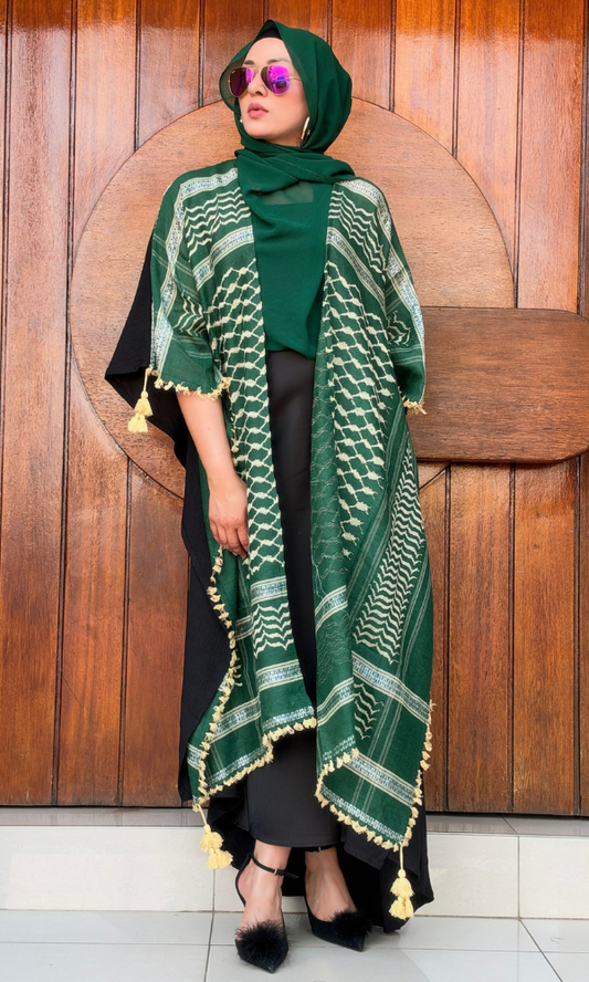 Keffiyeh Overcoat - 11