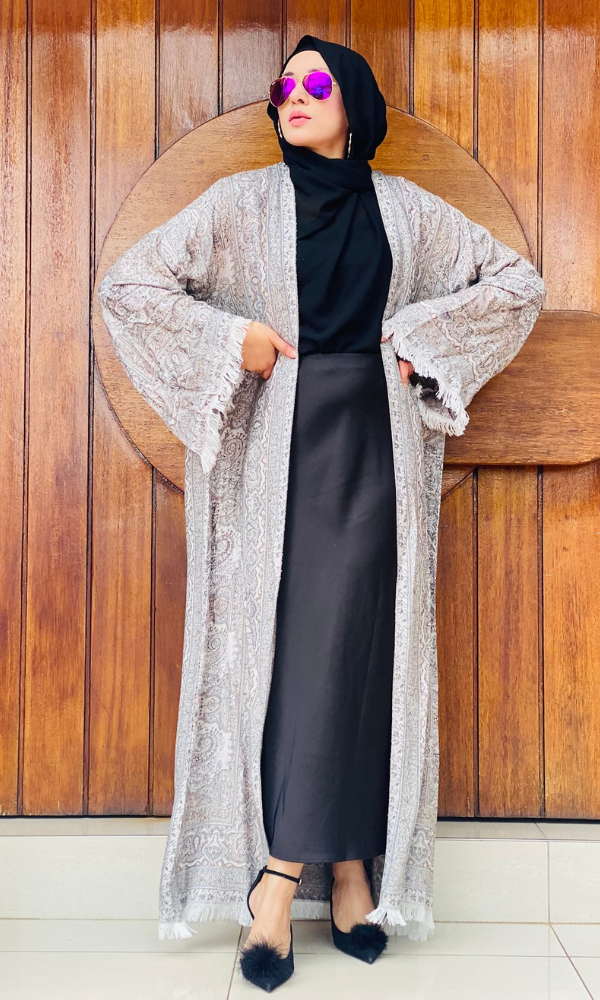Arwa Pashmina Duster Coat 2.0 - 6