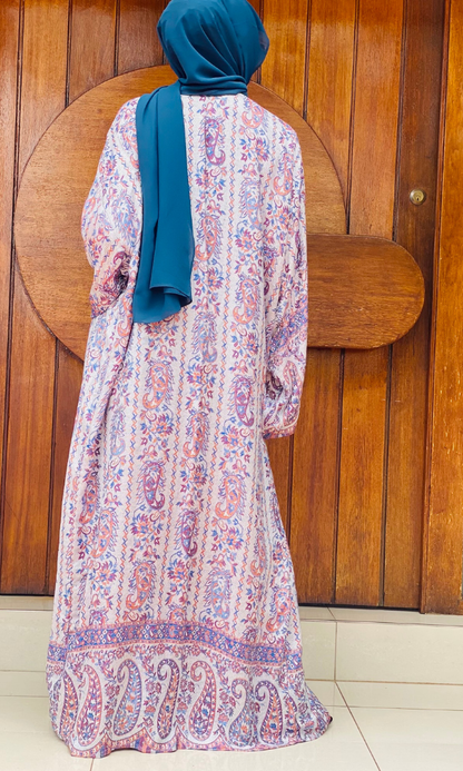 Arwa Pashmina Duster Coat - 5