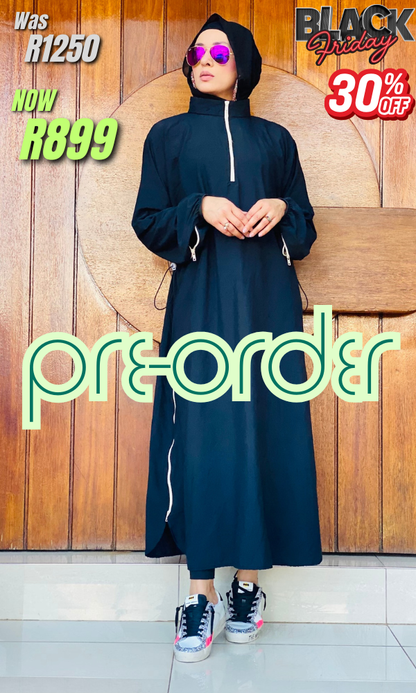 VersaZip Windbreaker Noir