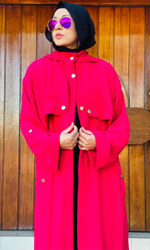 CoreLuxe Parka - Cherry