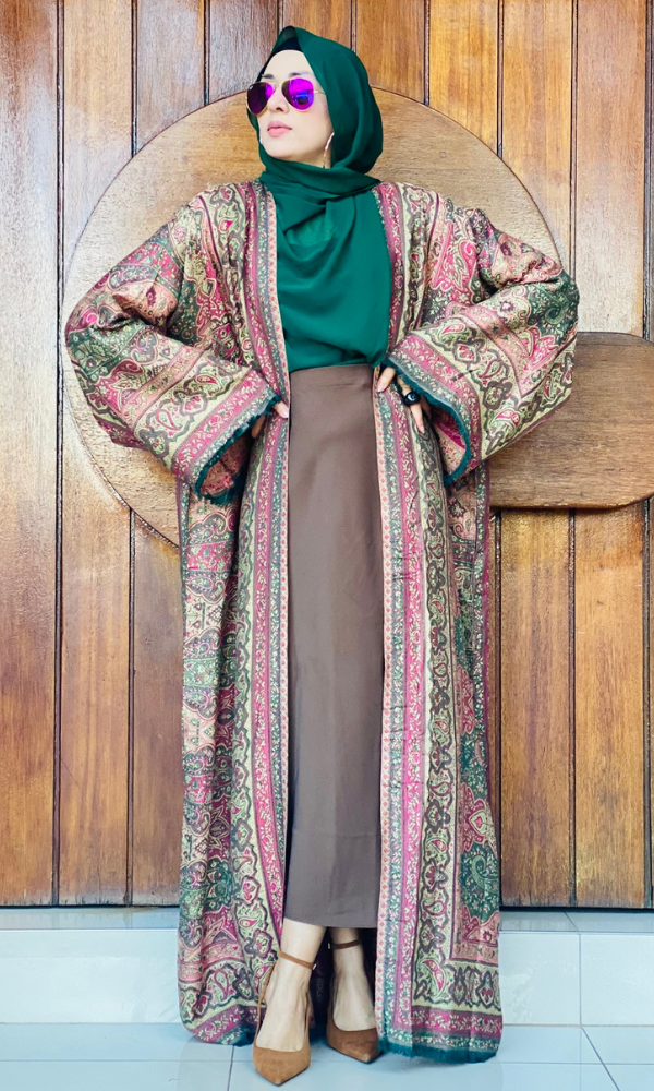 Arwa Pashmina Coat  - 33