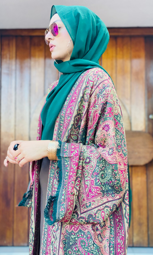 Arwa Pashmina Coat  - 33