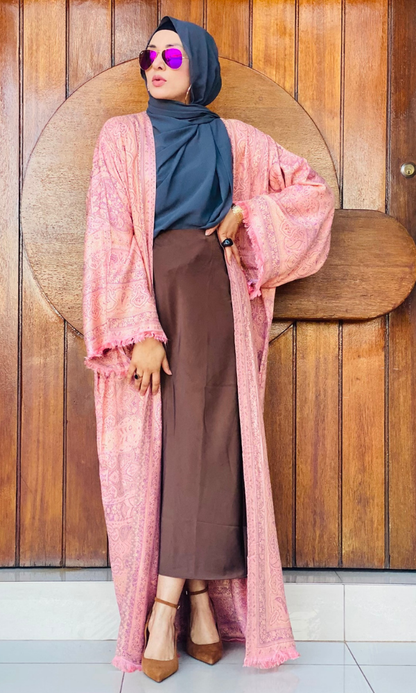 Arwa Pashmina Duster Coat 2.0 - 14