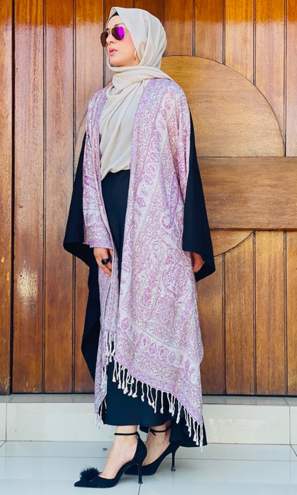 Pashmina Linen Coat - 1