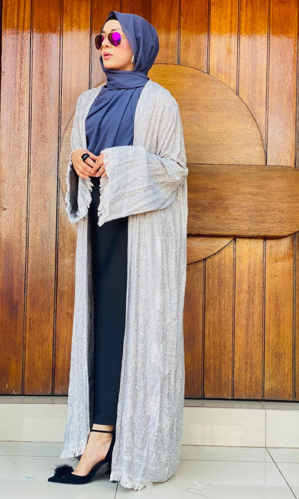 Arwa Pashmina Coat - 38