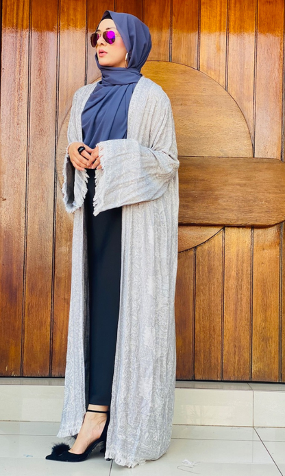 Arwa Pashmina Coat - 38