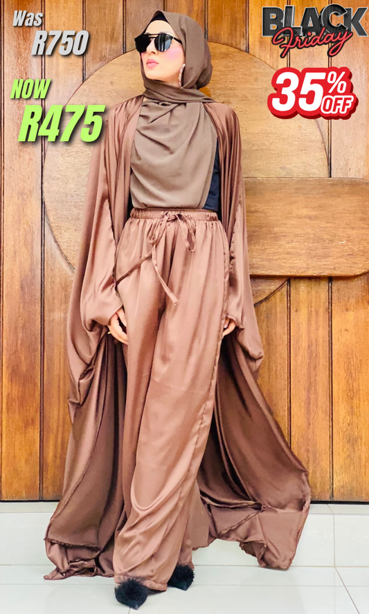 Zahré Flow Pants - Qahwa