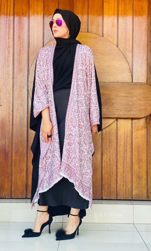 Pashmina Linen Coat - 15