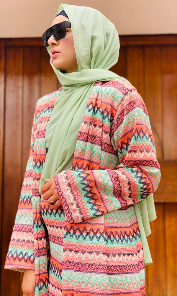 Nayrah Crochet Coat - 2