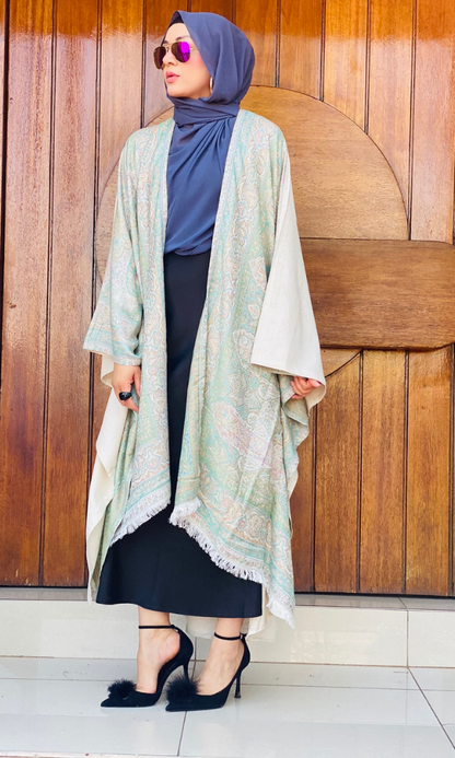 Pashmina Linen Coat - 16