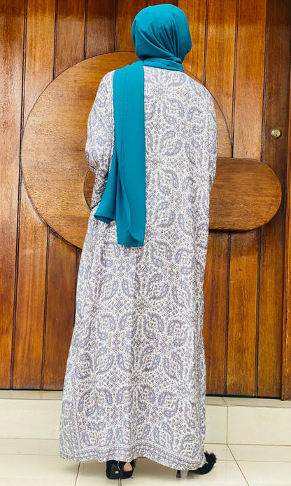 Arwa Pashmina Duster Coat - 7