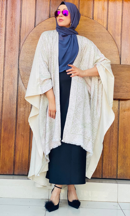 Pashmina Linen Coat - 17