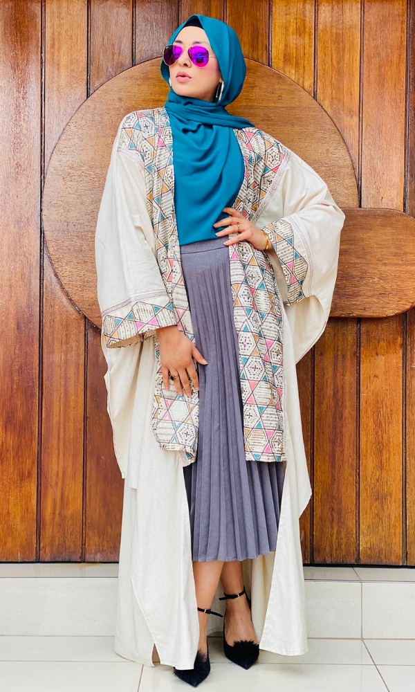 Rihla Artisan Kimono Abaya