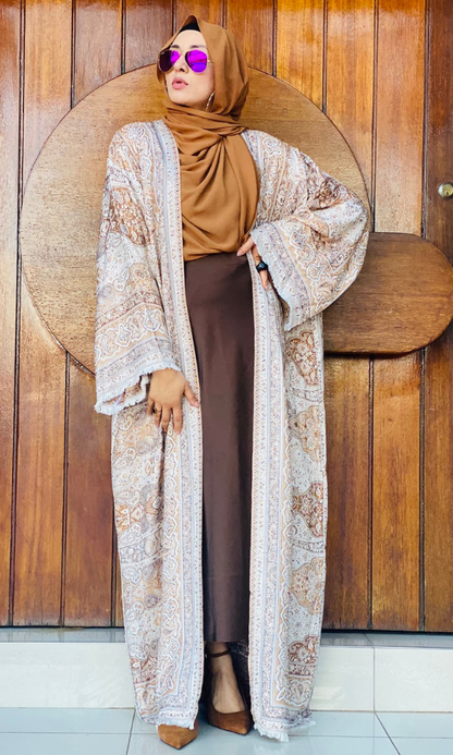 Arwa Pashmina Coat  - 34