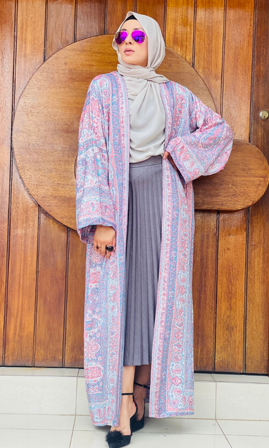 Arwa Pashmina Duster Coat - 9