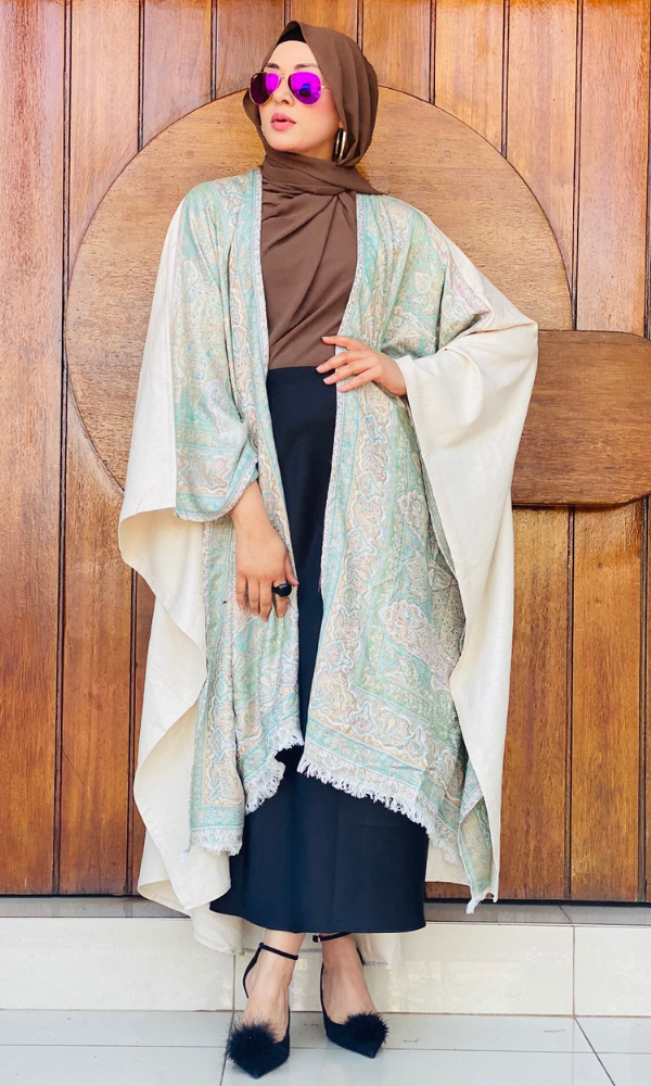 Pashmina Linen Coat - 21