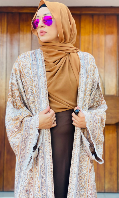 Arwa Pashmina Coat  - 34