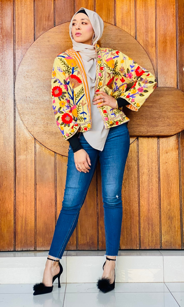 The Nazrah Embroidered Jacket 10