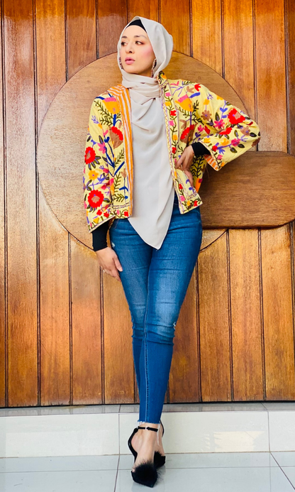 The Nazrah Embroidered Jacket 10