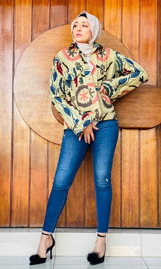 The Nazrah Embroidered Jacket 11