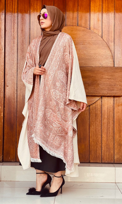 Pashmina Linen Coat - 23